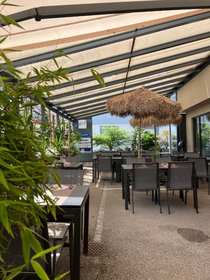 Hotel Hecht Rheineck Exterior foto
